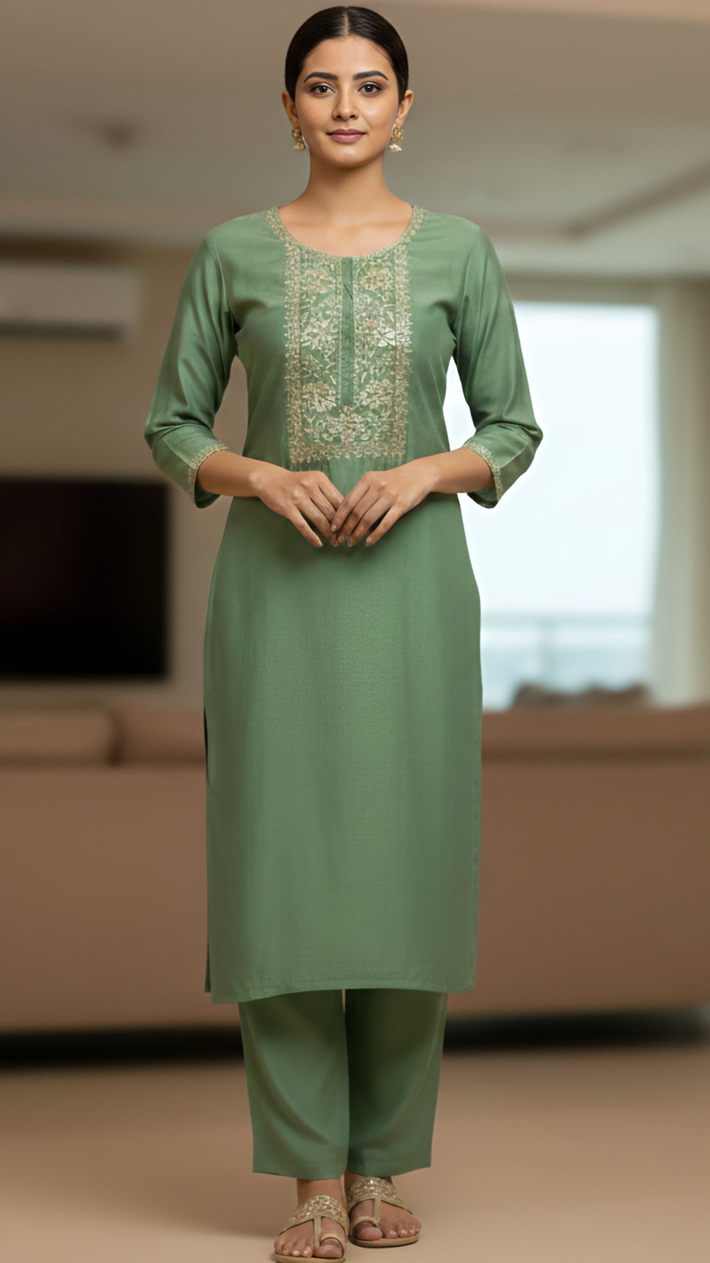 Sage Mist Green | Hazy Orchid Lavender Two Shade Cord Set