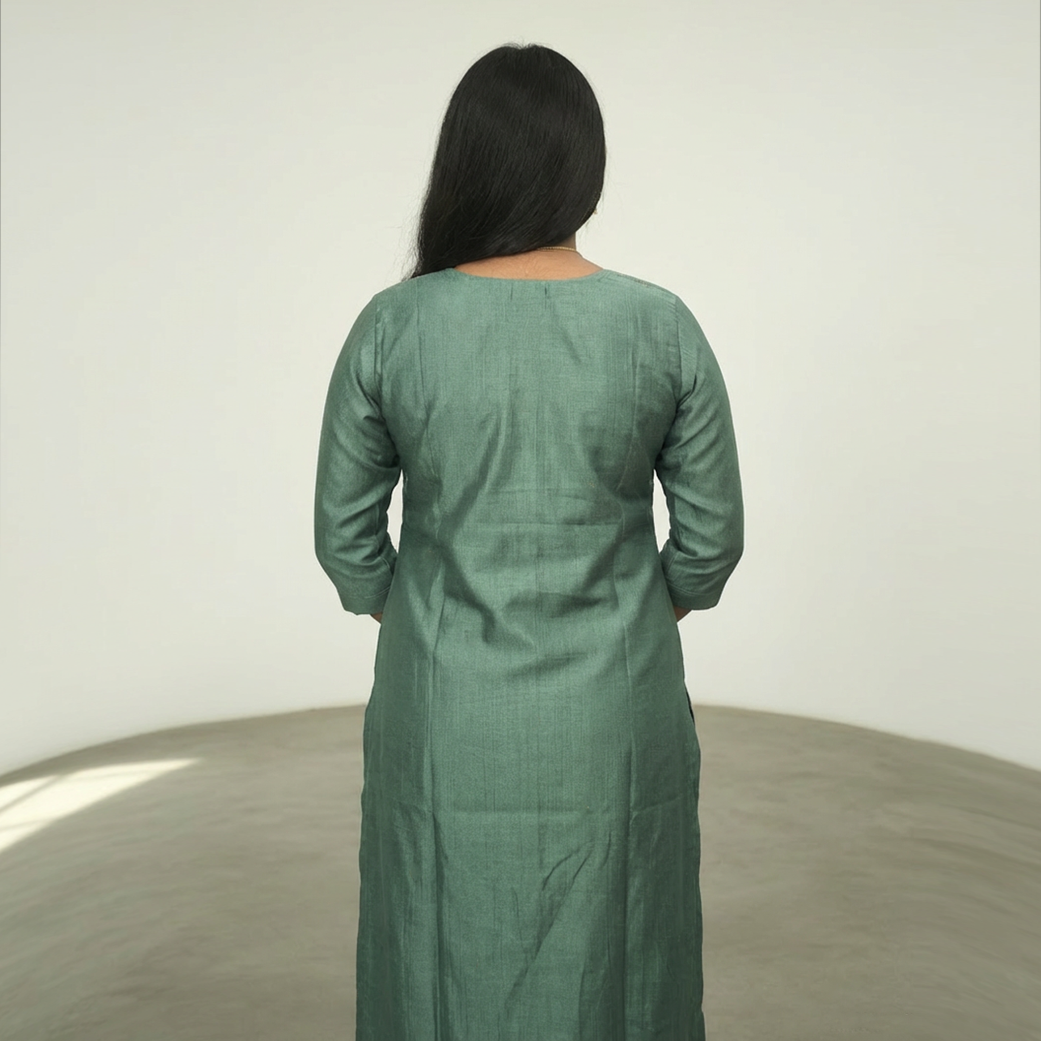 Kurti | Sea Green | Vijithra Silk
