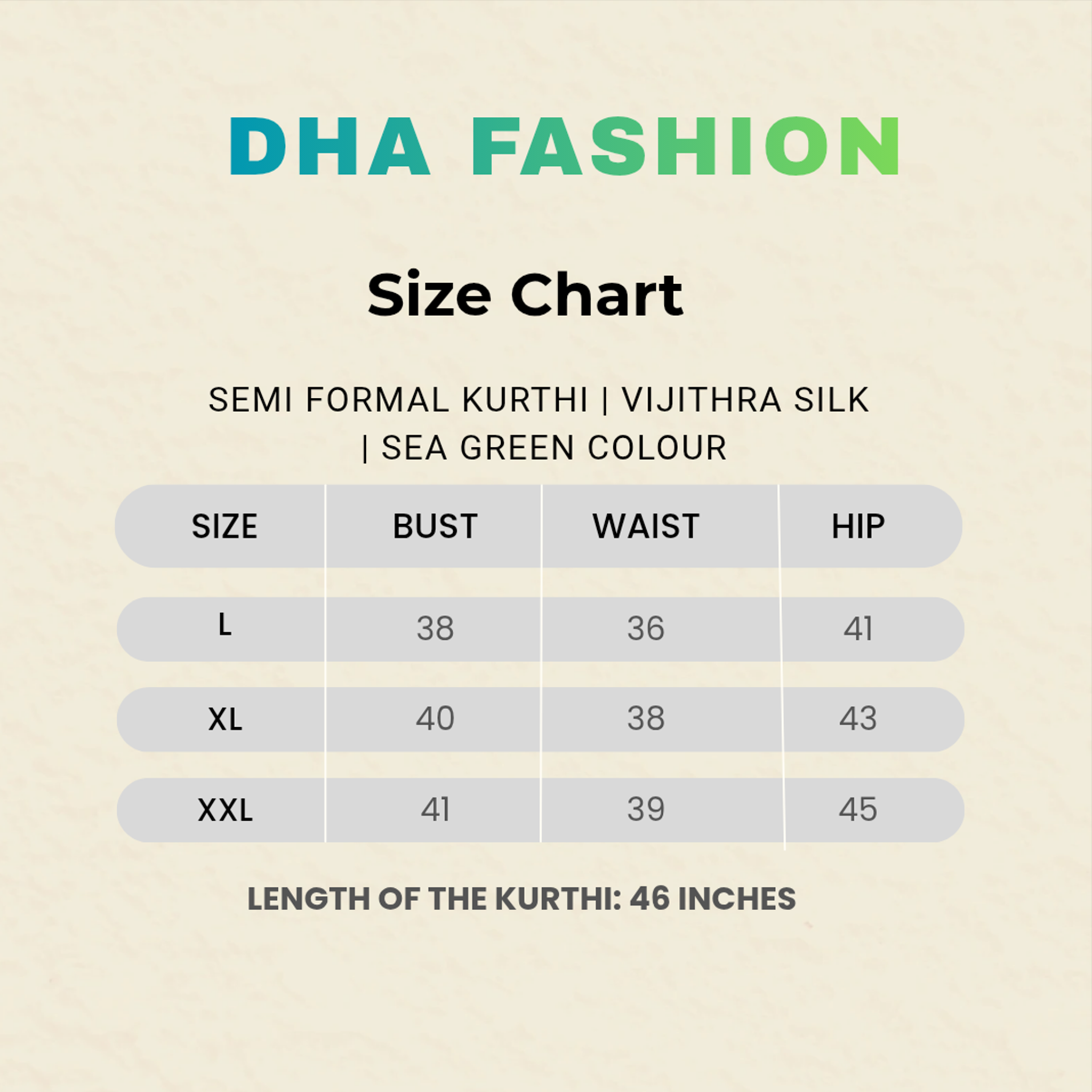 Kurti | Sea Green | Vijithra Silk