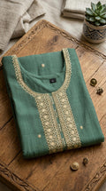 Kurti | Sea Green | Vijithra Silk