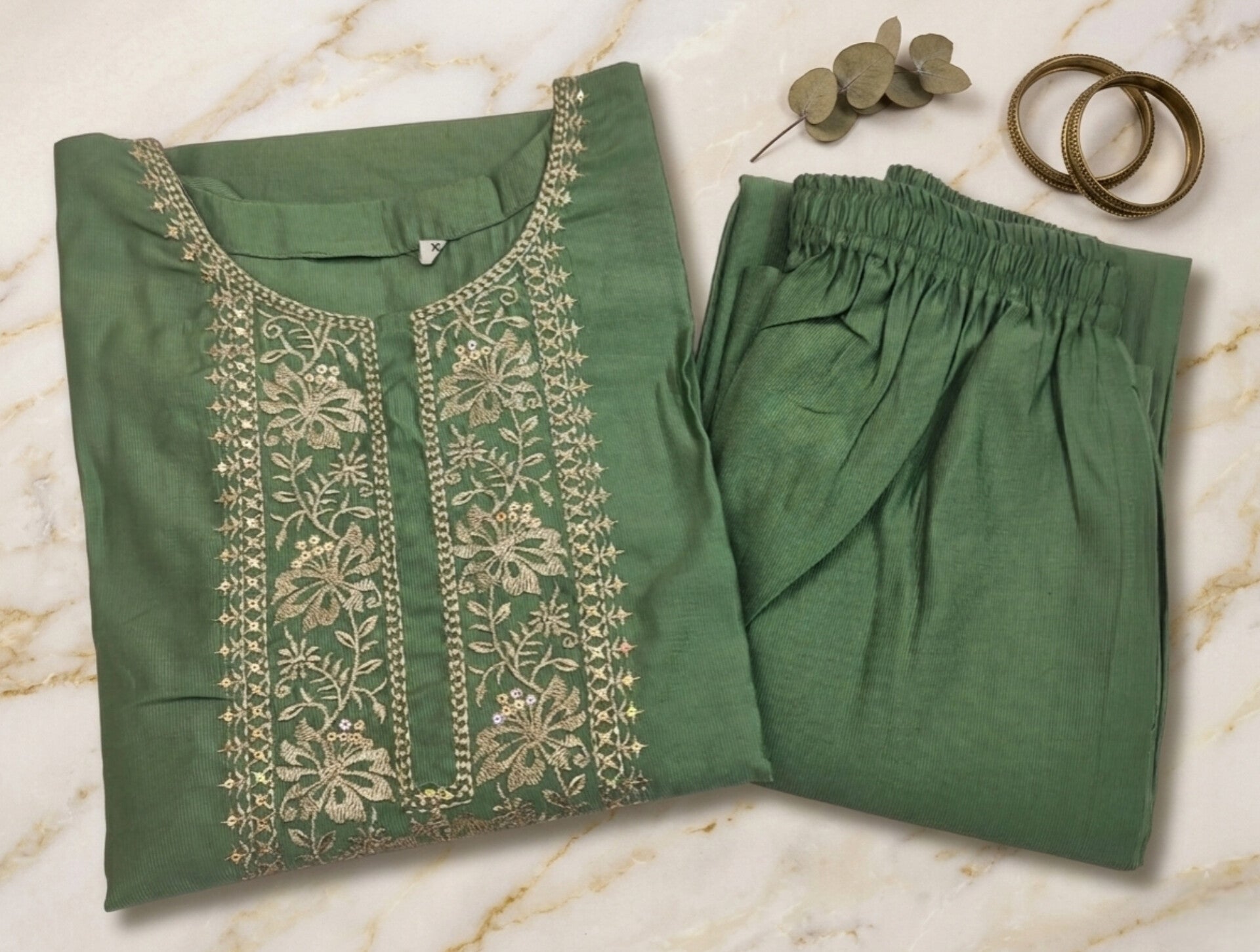 Sage Mist Green | Hazy Orchid Lavender Two Shade Cord Set